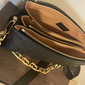 Coussin Bag Monogram Embossed Lambskin PM